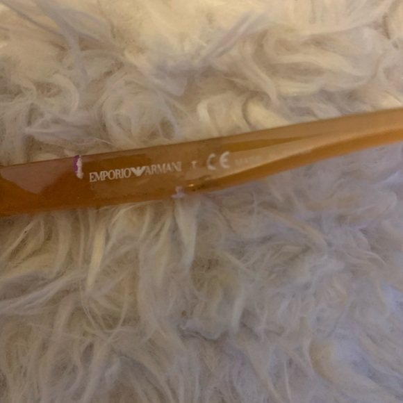 EMPIRIO ARMANI Golden Sunglasses